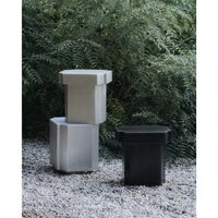 Funki 01 Stool Brushed Aluminum