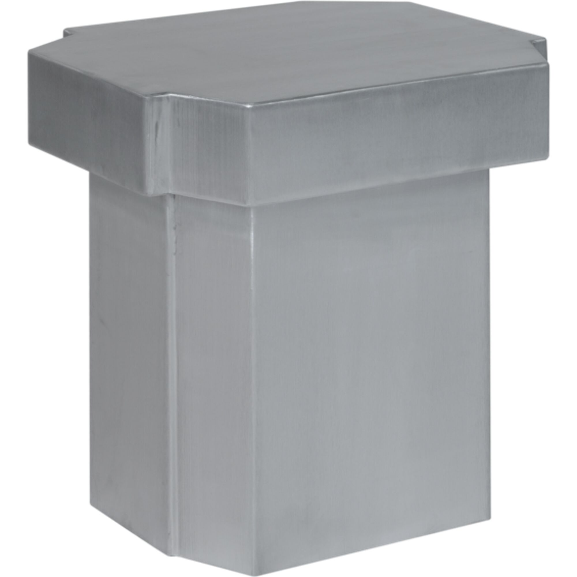 Tabouret Funki 02 en Aluminium Brossé