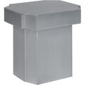 Brushed aluminium
