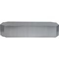 Brushed aluminium