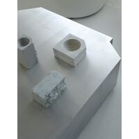 Stolik Kawowy Funki, Kwadratowy, Szczotkowany , Aluminiowy