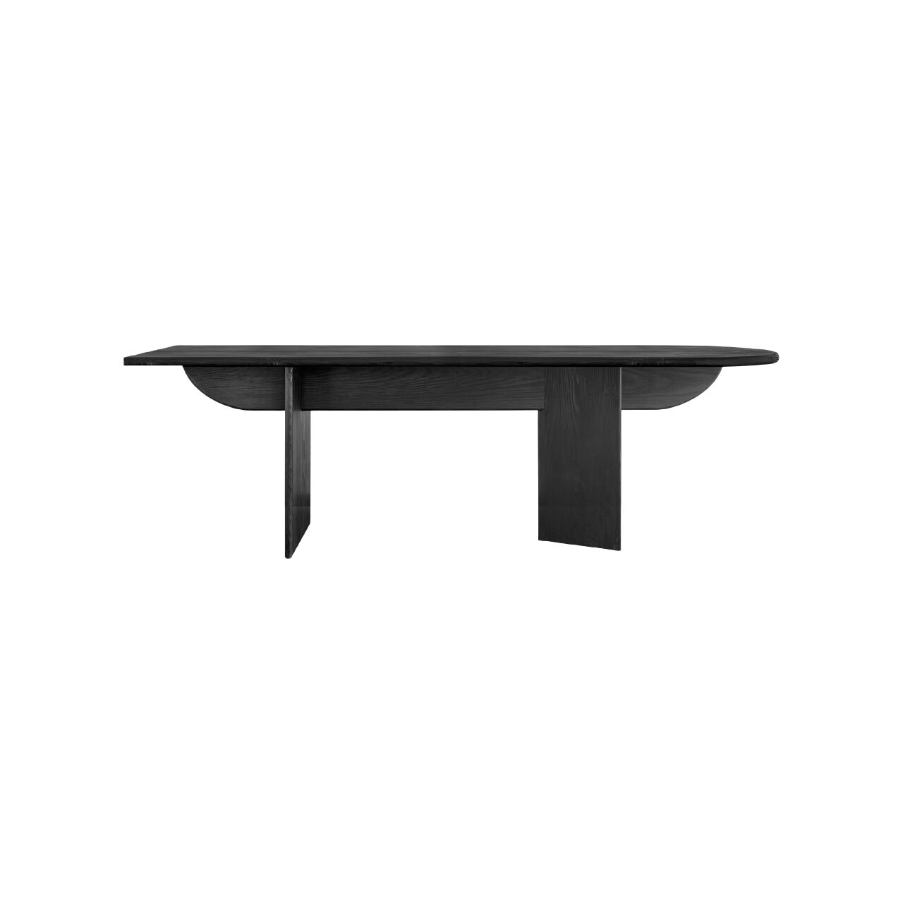 Pillabout 01 Skrivebord L200 Sortlakeret Eg