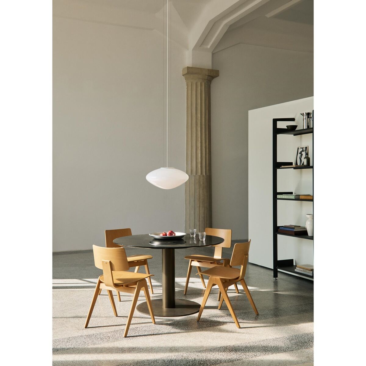 Mist Hanglamp AP15 Mat Wit