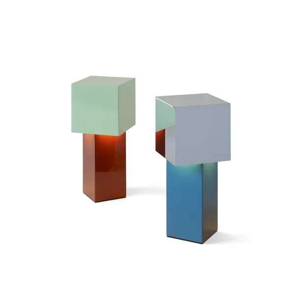 Pivot ATD7 Portable Lamp Blue Silver