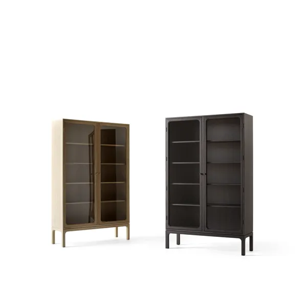 Trace Double SC88 Schrank, Dunkel Gebeizte Eiche