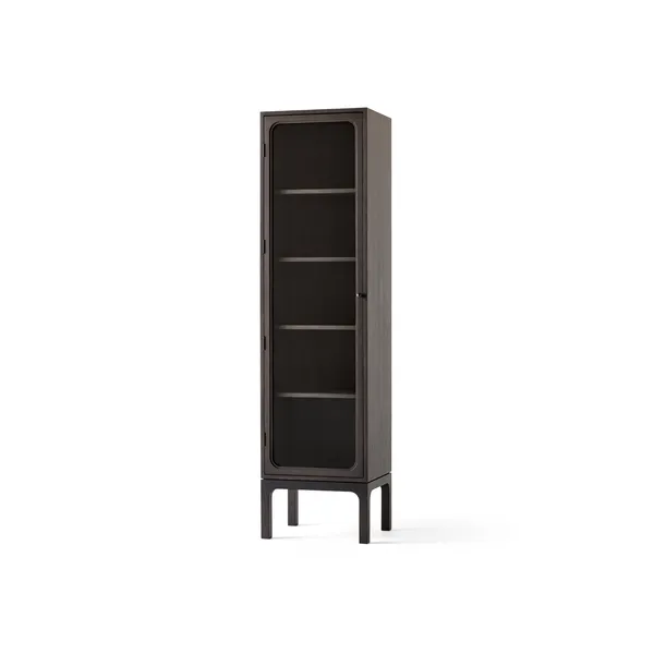 Trace Single SC87 Cabinet Dark Stained Oak