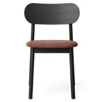 Elephant Dining Chair Black/Rust Bouclé