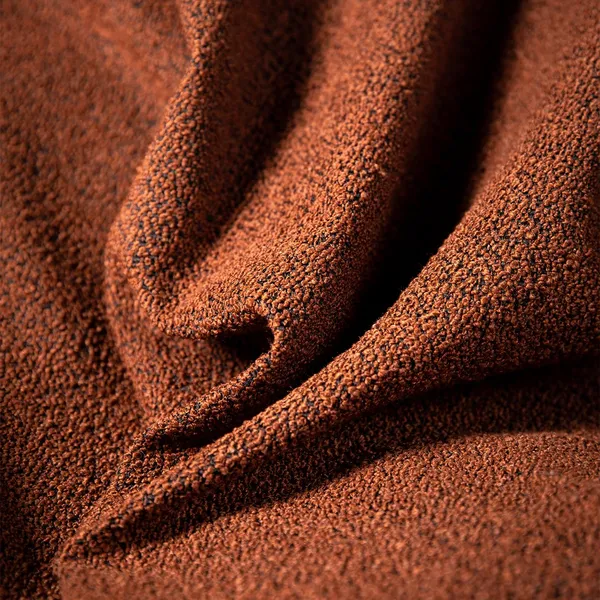 Elephant Dining Chair Black/Rust Bouclé