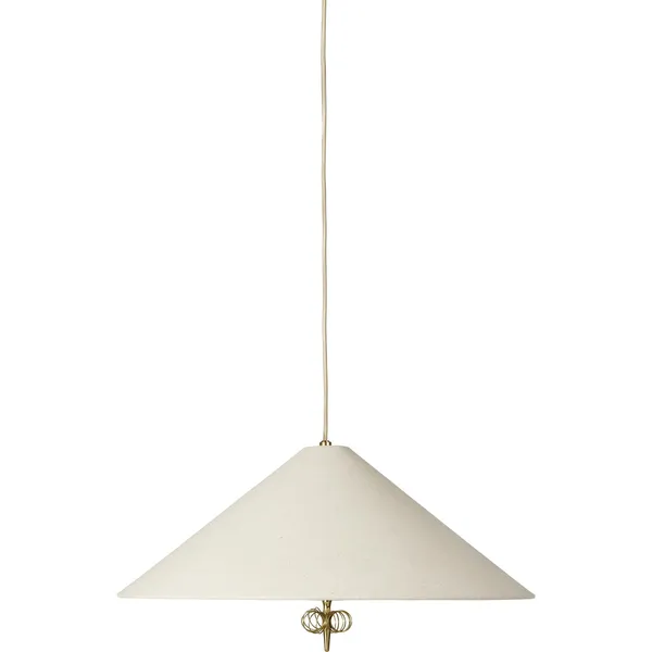 Tynell Collection 1967 Pendant Brass/ Canvas