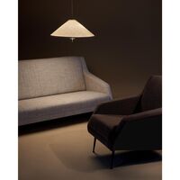 Collezione Tynell 1967 Lampadario Ottone/Tessuto