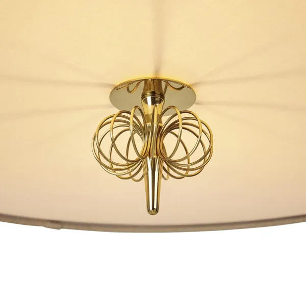 Tynell Collection 1967 Pendant Brass/ Canvas