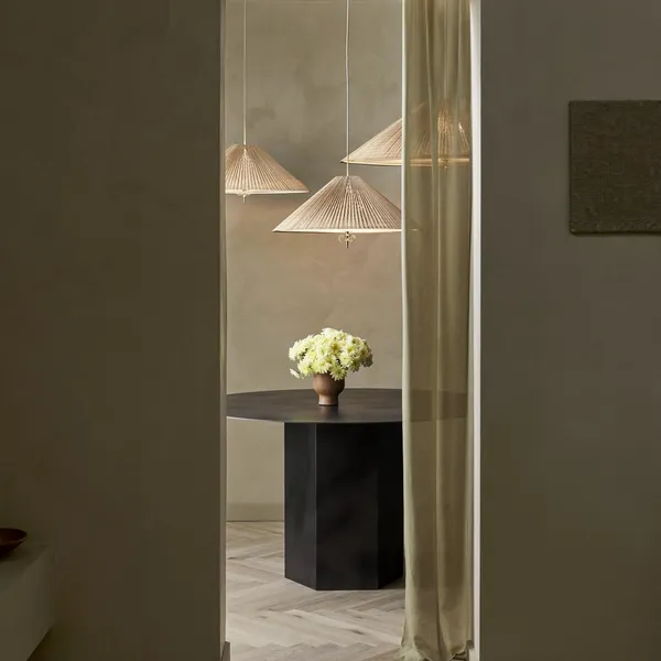 Tynell Collection 1972 Pendant Brass/ Bamboo