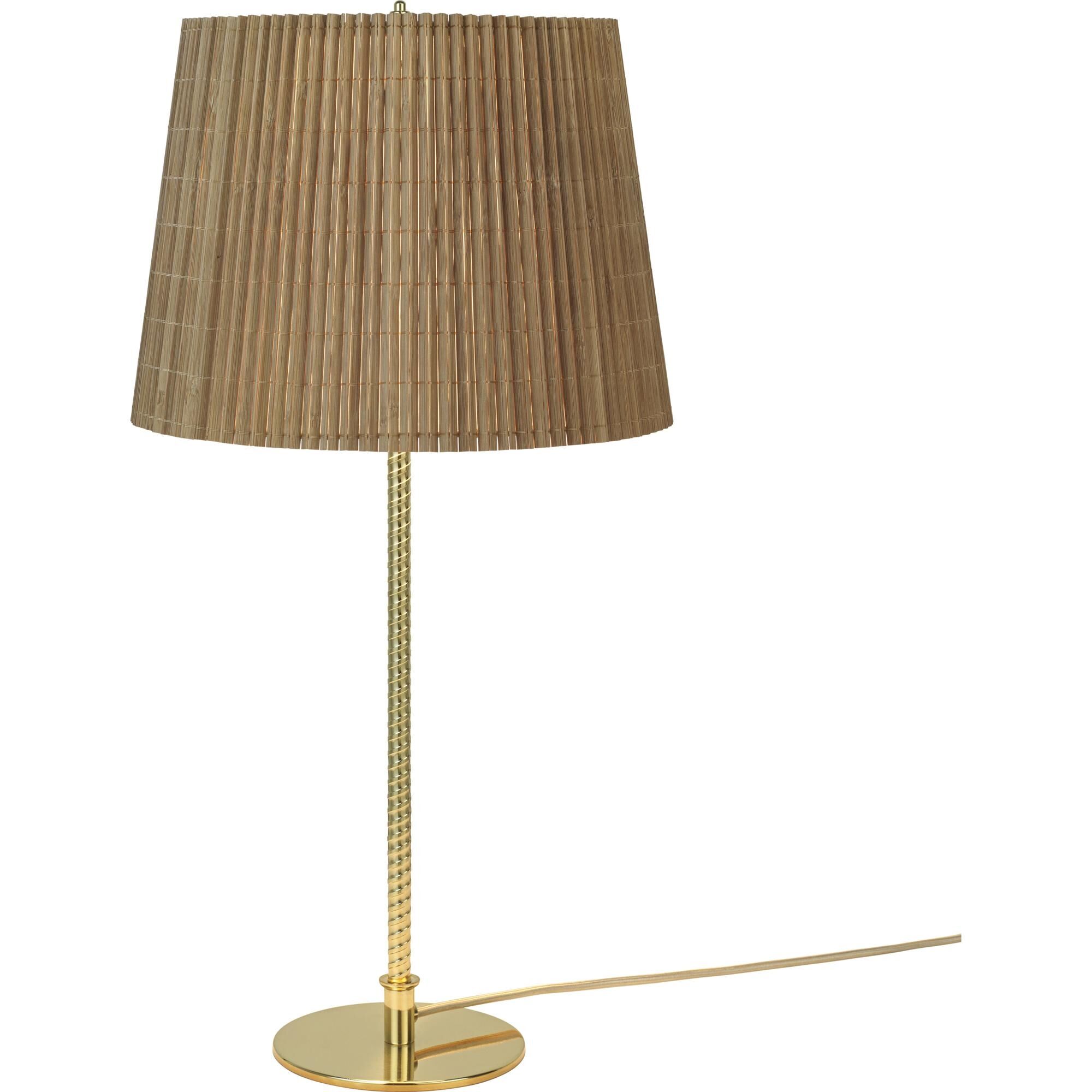 Tynell Collection 9205 Lampe à Poser Laiton/Bambou