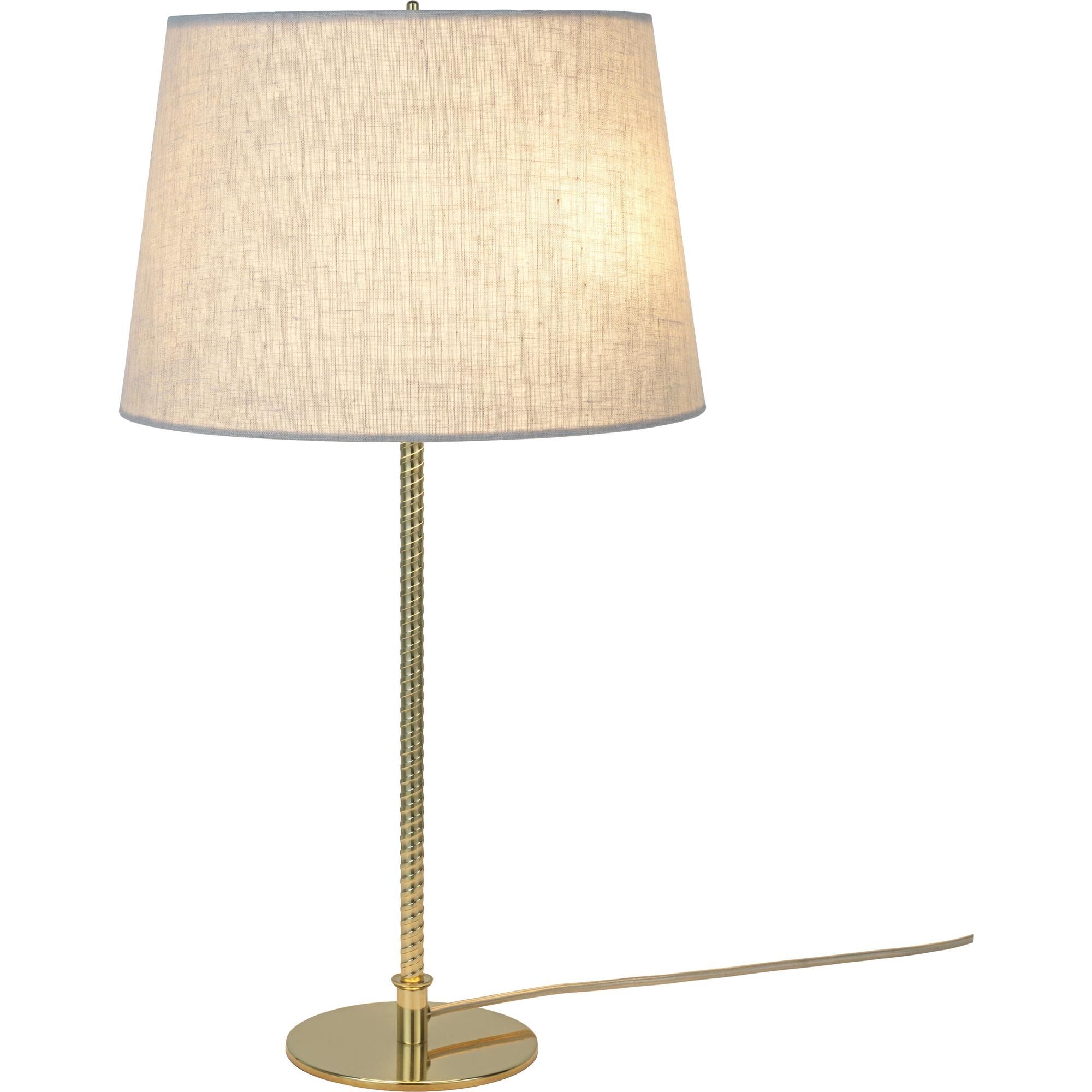 Tynell Collection 9205 Lampe à Poser Laiton/Toile