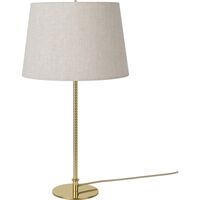 Tynell Collection 9205 Table Lamp Brass/ Canvas