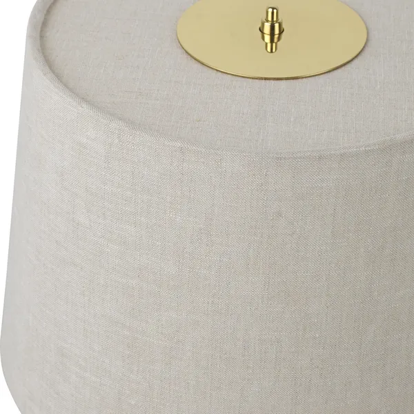 Tynell Collection 9205 Table Lamp Brass/ Canvas