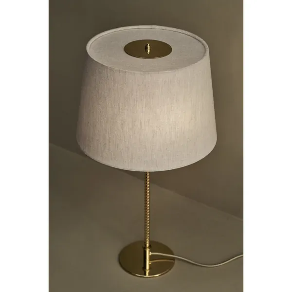 Tynell Collection 9205 Table Lamp Brass/ Canvas