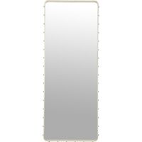Adnet Mirror 70x180 Cream Leather