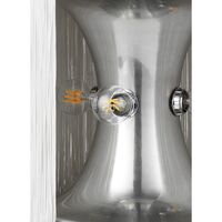 Modell 597 Bordslampa Polerad Aluminium Fransar