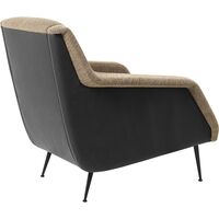 CDC.1 Lenestol Sort/Bouclé 005