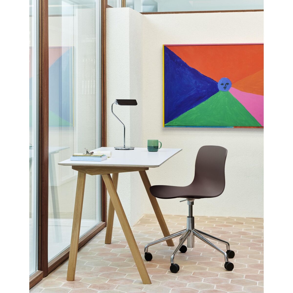 Apex Table Lamp Emerald Green