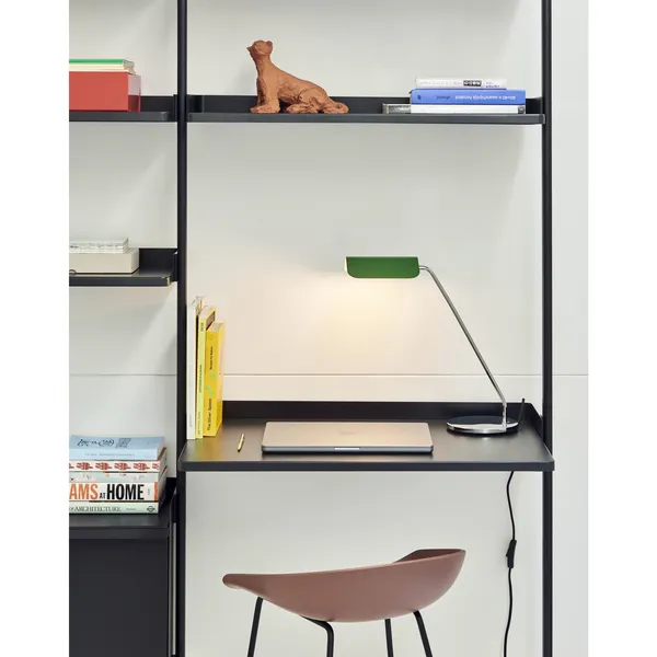 Apex Table Lamp with Foot Emerald Green