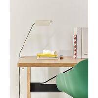 Apex Tischlampe mit Klemme Austernweiß