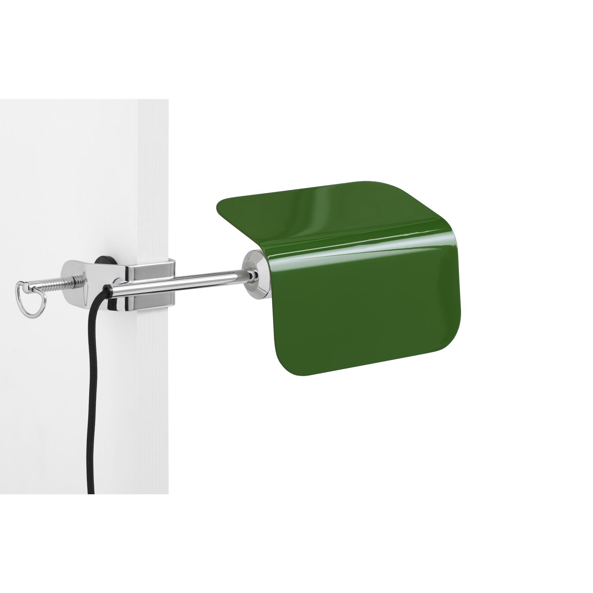 Apex V&auml;gglampa med Kl&auml;mma Smaragdgr&ouml;n