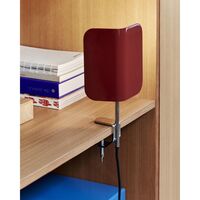 Apex Lámpara de Pared con Clip Blanco Ostra
