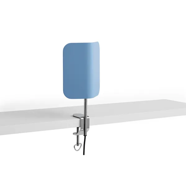 Apex Wall Lamp with Clip Pastel Blue