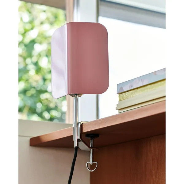 Apex Wall Lamp with Clip Pastel Blue