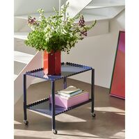 Trolley Arcs Basso Acciaio Blu