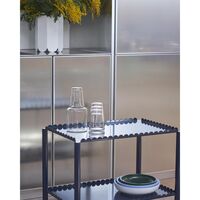 Trolley Arcs Basso Acciaio Blu