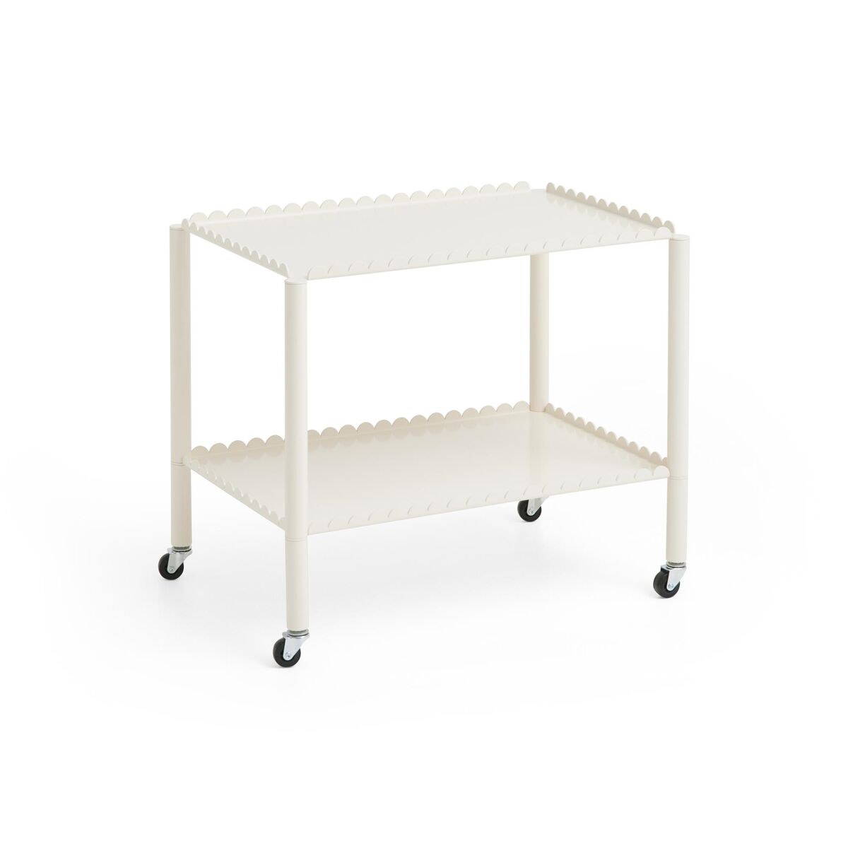 Arcs Trolley Low Eggshell