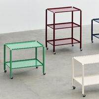 Arcs Trolley Low Eggshell
