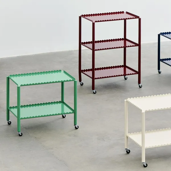 Arcs Trolley High Eggshell