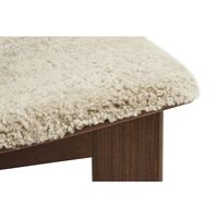 Chisel Fauteuil Walnoot/Schapsvacht Mohawi