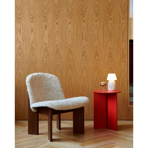 Chisel Fauteuil Walnoot/Schapsvacht Mohawi