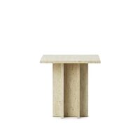 Edge Coffee Table Small Travertine