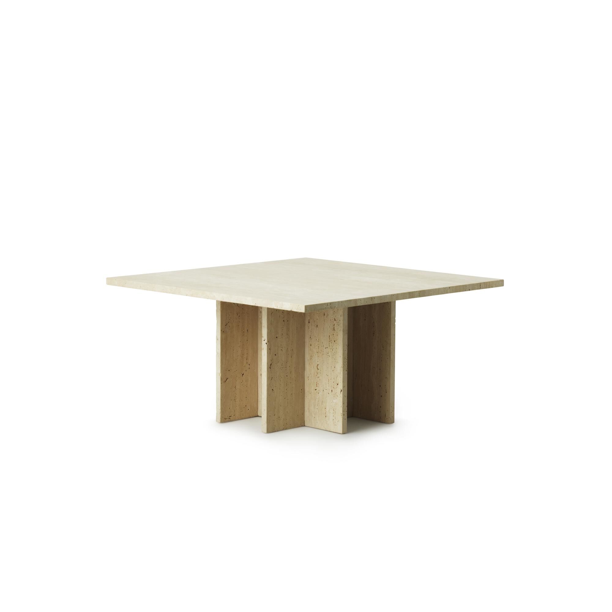 Edge Sofabord Stor Travertine