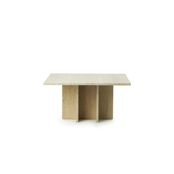 Edge Coffee Table Large Travertine