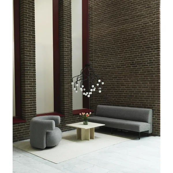 Edge Coffee Table Large Travertine