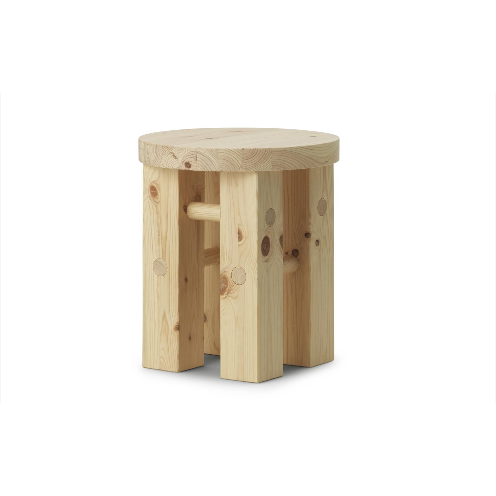 Tabouret en Pin Pin