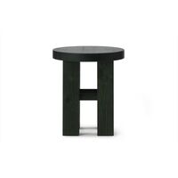 Pine Stool Dark Green