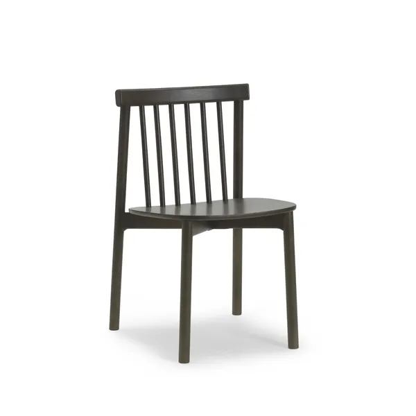 Pind Dining Chair Brown Stained Oak