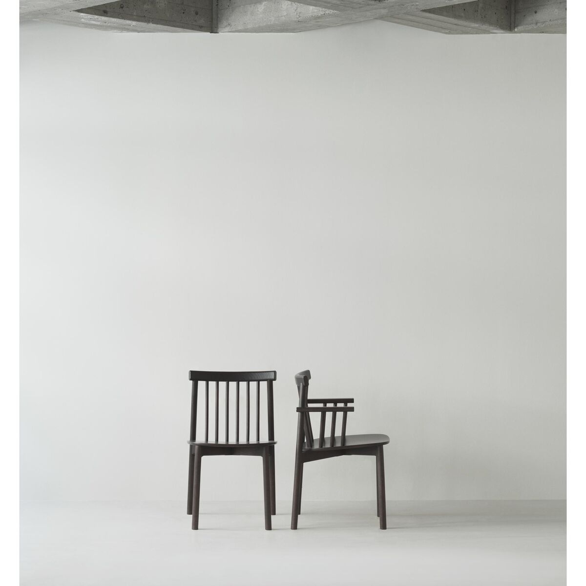 Pind Dining Chair Brown Stained Oak