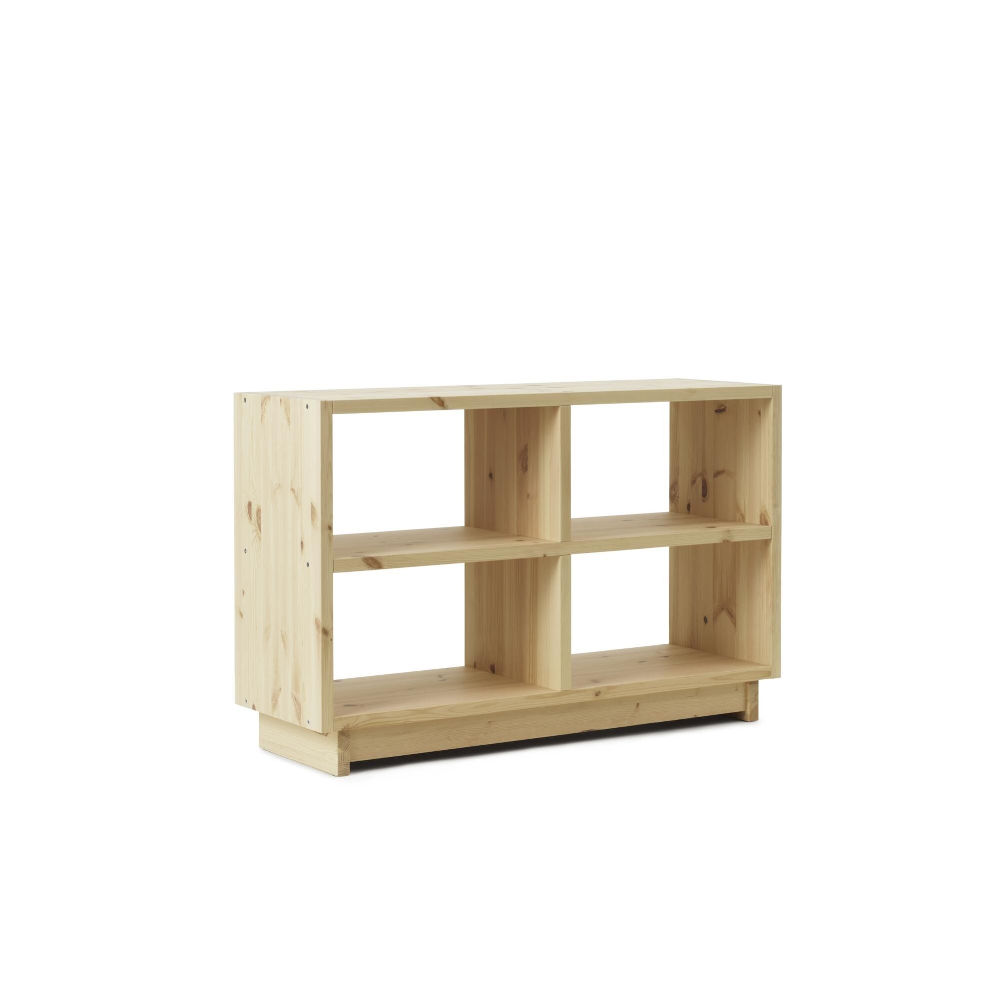 Bibliothèque en Pin en Bois de Pin Moyen