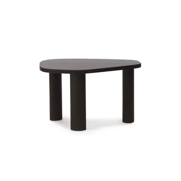 Sculp Coffee Table Small Brown Stained Ash Wood