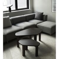 Sculp Salongbord Liten Brunbeiset Ask