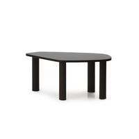 Sculp Sofabord Stor Brunbejdset Asketræ